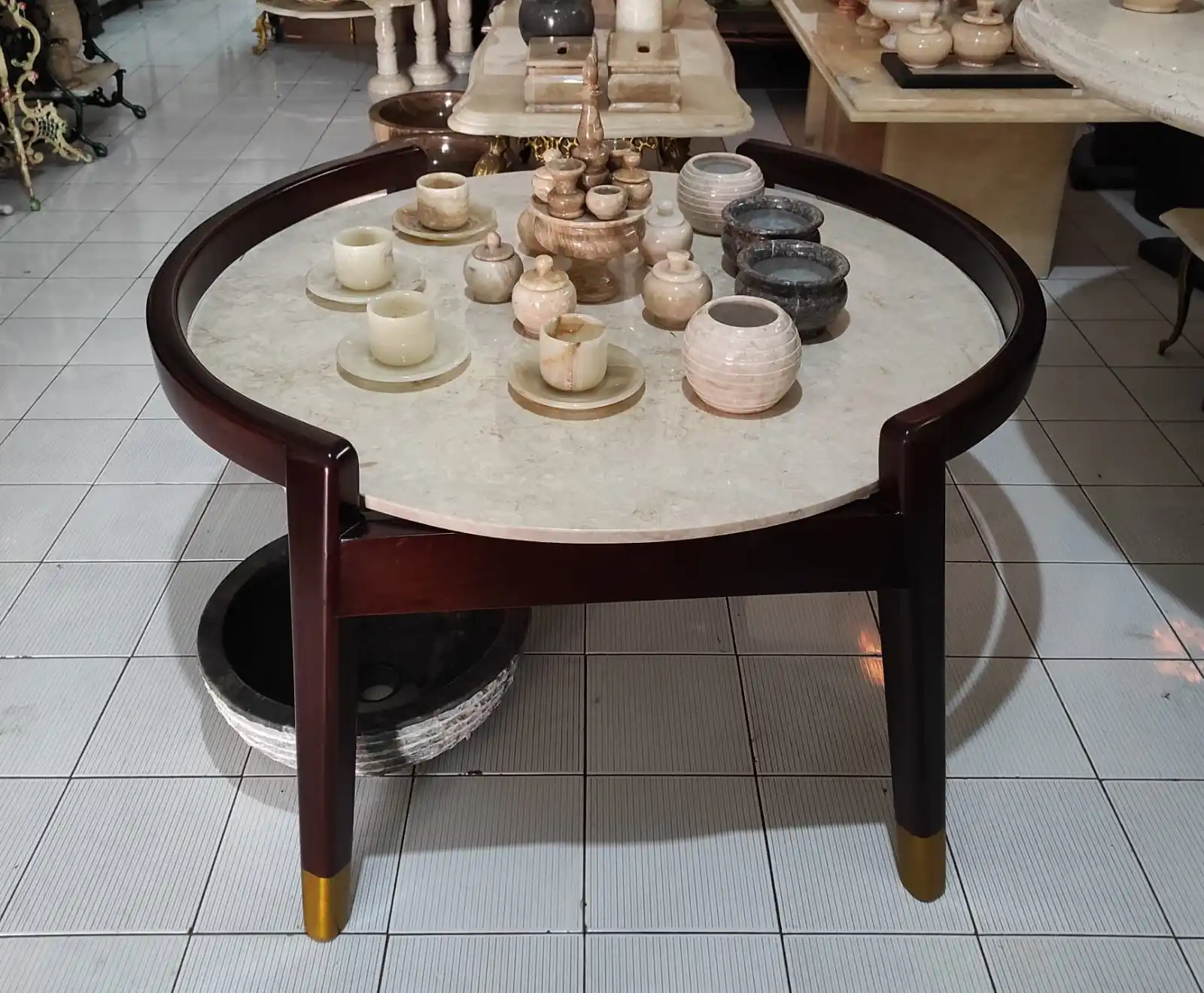 Contoh pengerjaan meja onyx — foto 30