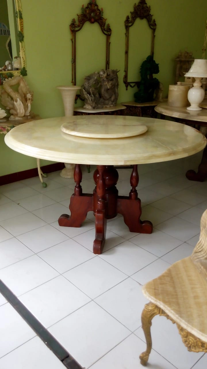 Contoh pengerjaan meja onyx — foto 35